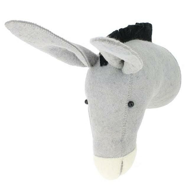 Animals Plush Donkey Animal Trophy Head Wall Mounts | Donkey Animals (C-E) Animals