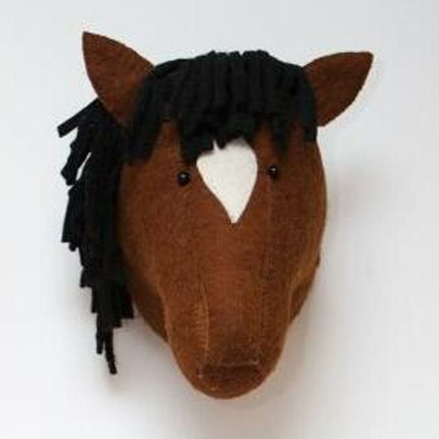 Animals Plush Horsey Animal Trophy Head Wall Mounts | Horses Animals (F-H) Animals