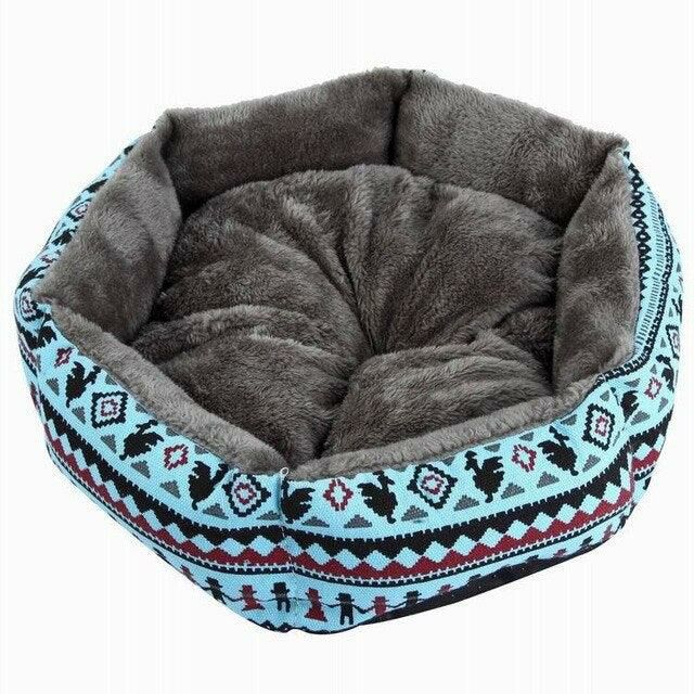 Animals Plush Warm Pet Bed Dog Sofa for Small Medium Dogs, Kennel Beds | 34 X 10cm / 13In | Dogs Animals (C-E) Animals