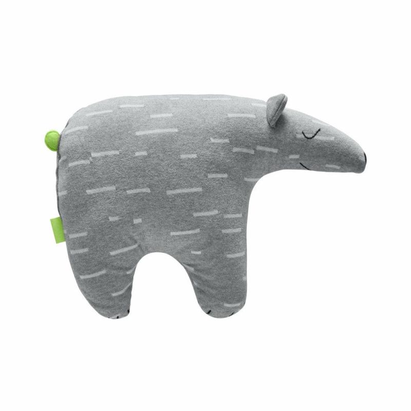 Animals Polar Bear Knut Cushion – Grey | Teddy Bears Animals (T-Z) Animals