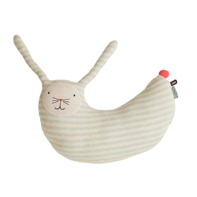 Animals Rabbit Peter Cushion – Minty / White | Bunnies Animals (A-B) Animals