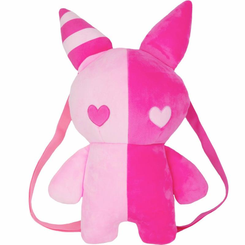 Animals Rabbit Plush Backpack 20" (Pink) | Bunnies Animals (A-B) Animals