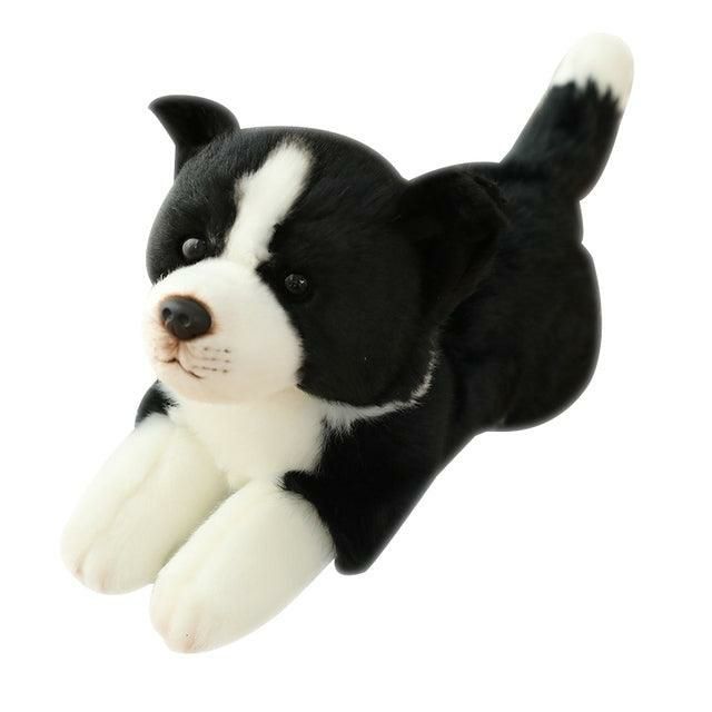 Animals Realistic Border Collie Dog Plush Toy | Dogs Animals (C-E) Animals