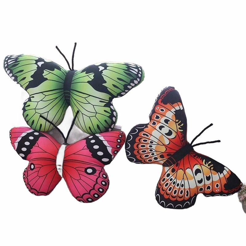 Animals Realistic Butterfly Plush Toys | 15In x 19In | Butterfly Animals (A-B) Animals