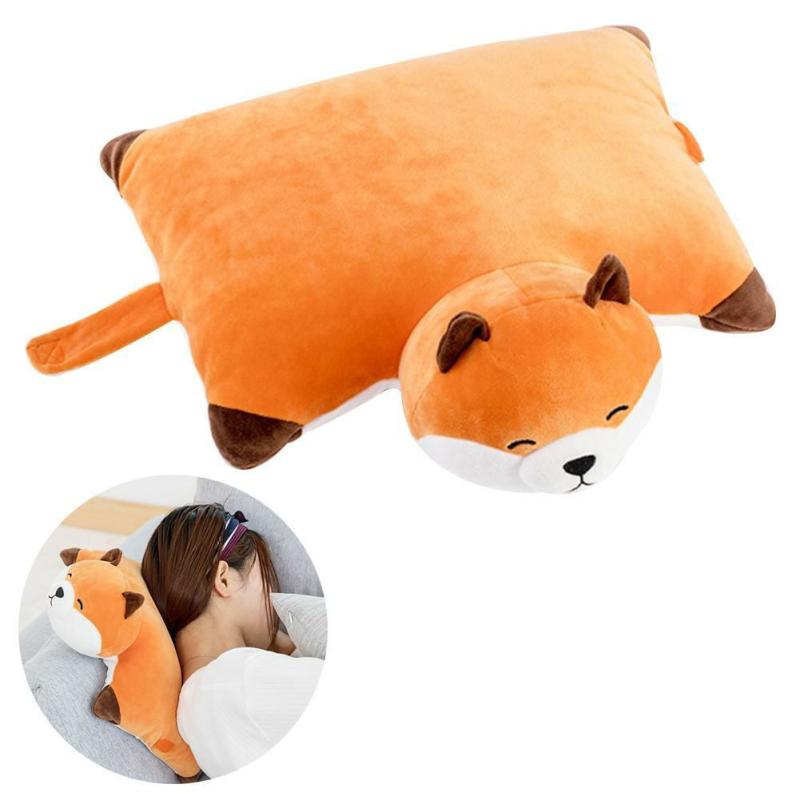 Animals Realistic Cute Crawling Fox Animal Stuffed Plush Doll Cushion Toy | Fox Animals (F-H) Animals