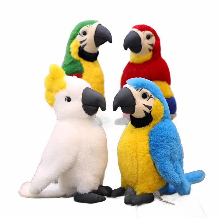 Animals Realistic Macaw Parrot Plushies | Parrots Animals (P-R) Animals