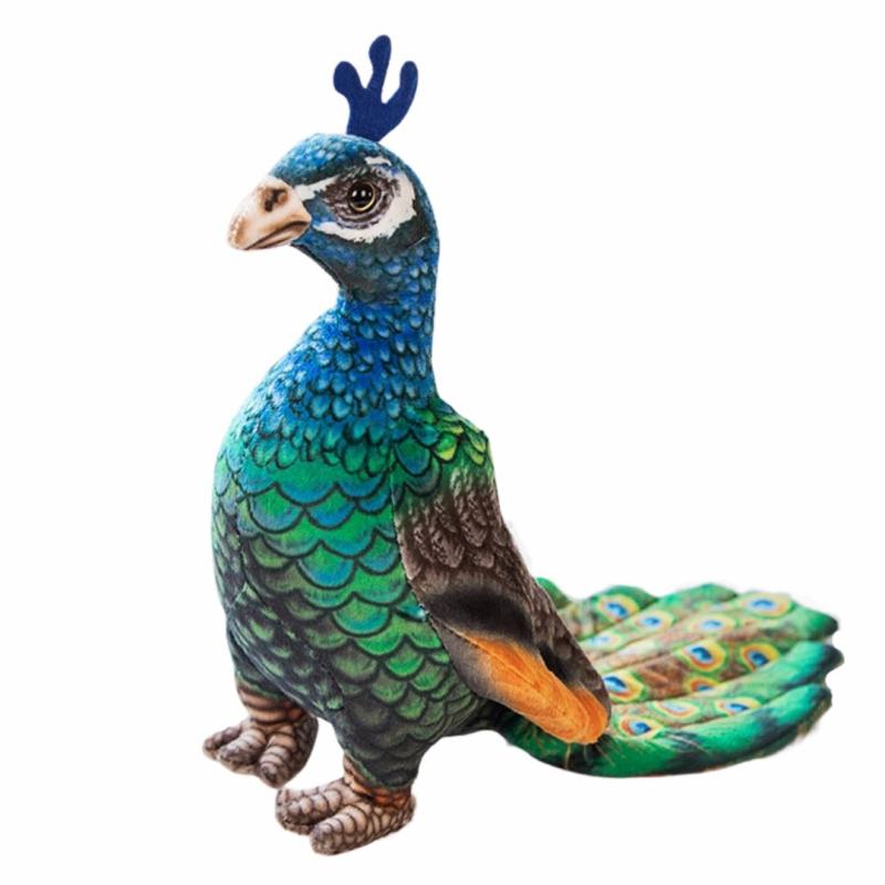 Animals Realistic Peacock Plushies | 10In | Birds Animals (A-B) Animals