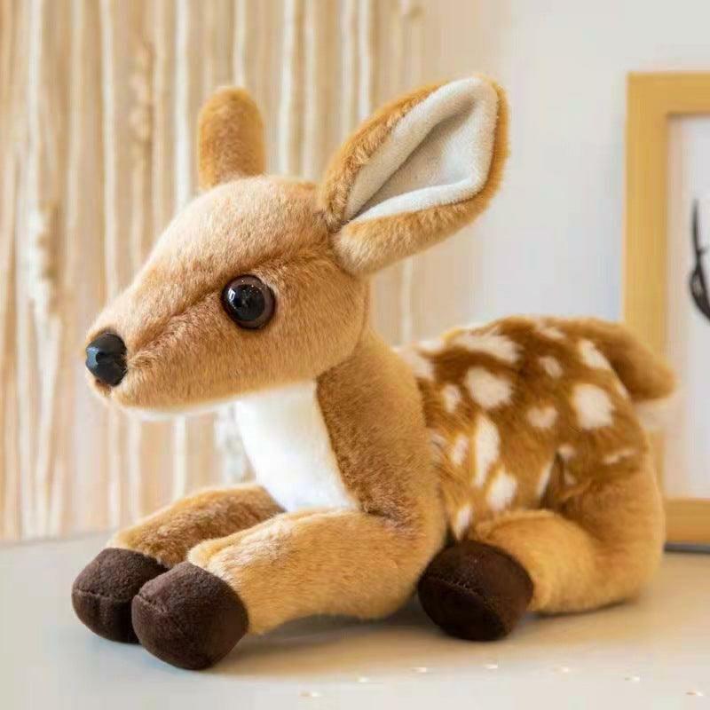 Animals Realistically Cute Baby Deer Plush Toy | 15In | Deer Animals (C-E) Animals