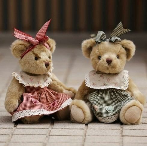 Animals Retro Dress Up Teddy Bear | Teddy Bears Animals (T-Z) Animals