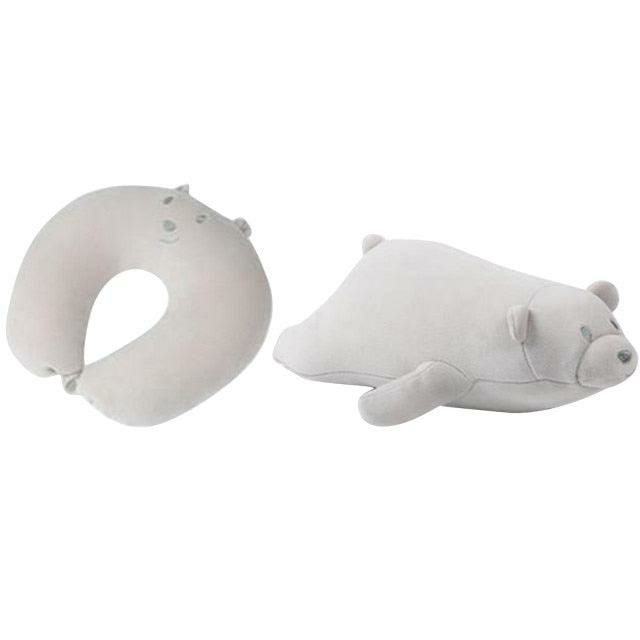 Animals Reversible Polar Bear U-Neck Travel Pillow | Teddy Bears Animals (T-Z) Animals