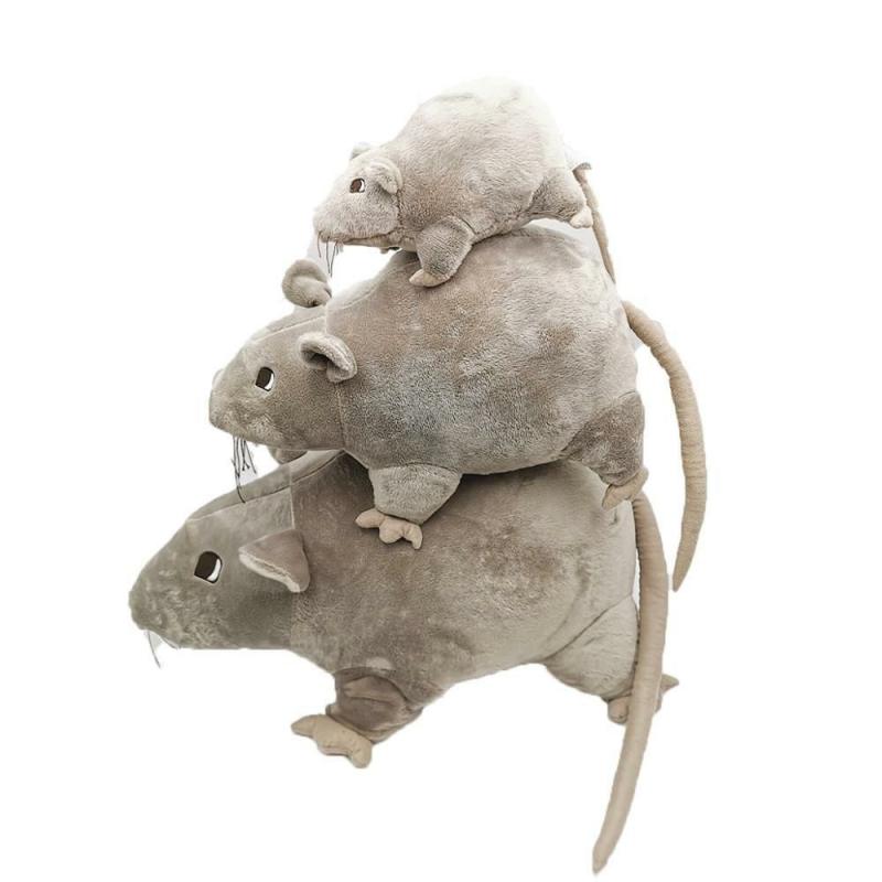 Animals Rikity Rat Plushies | 8In / 20cm | Rats Animals (P-R) Animals