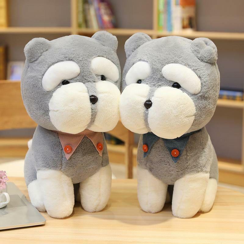 Animals Schnauzer dog plush toy | 55cm | Dogs Animals (C-E) Animals