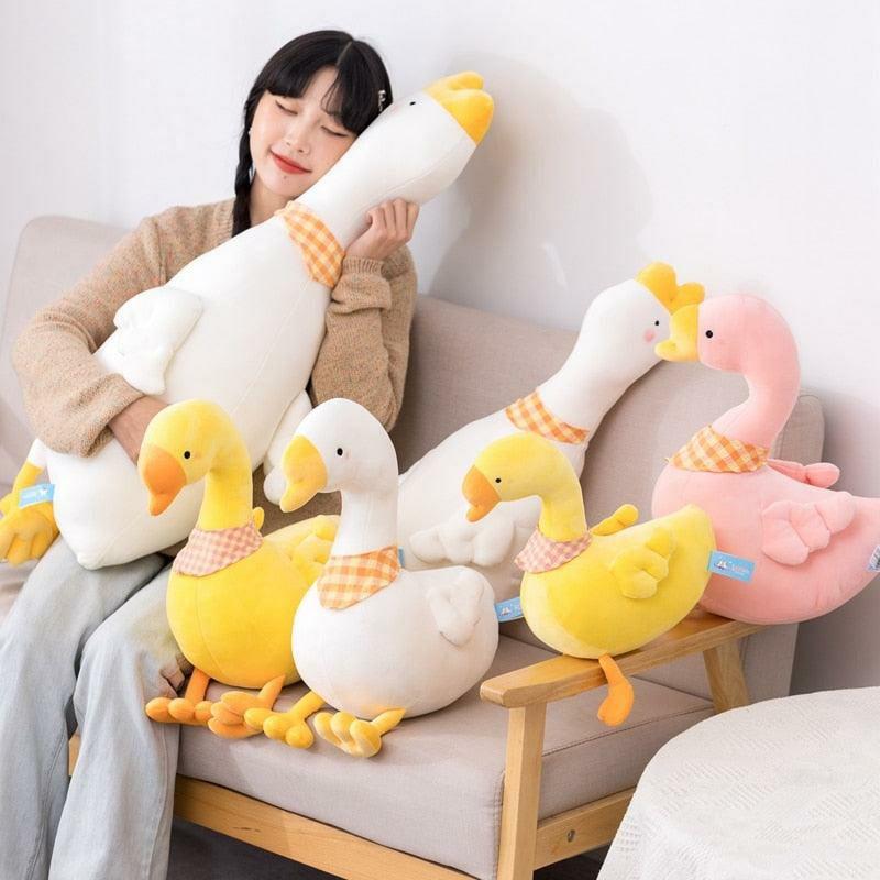 Animals Sitting Big Goose Plush Toys | 12In | Geese Animals (F-H) Animals