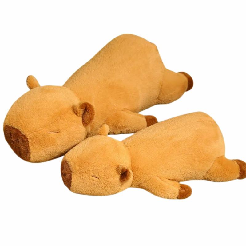 Animals Sleepy Capybara Plush Toy | 23In | Capybara Animals (C-E) Animals