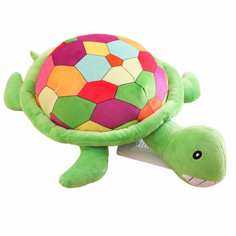 Animals Smiling Rainbow Turtle Plushie | 15In | Turtles Animals (T-Z) Animals