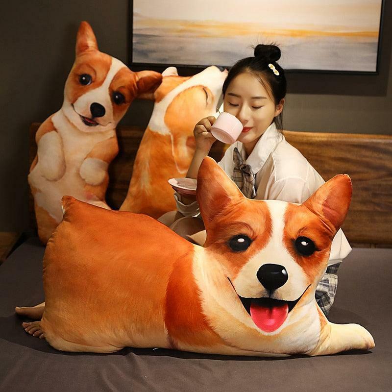 Animals Soft 3D Corgi Dog Stuffed Animal | 33In | Dogs Animals (C-E) Animals