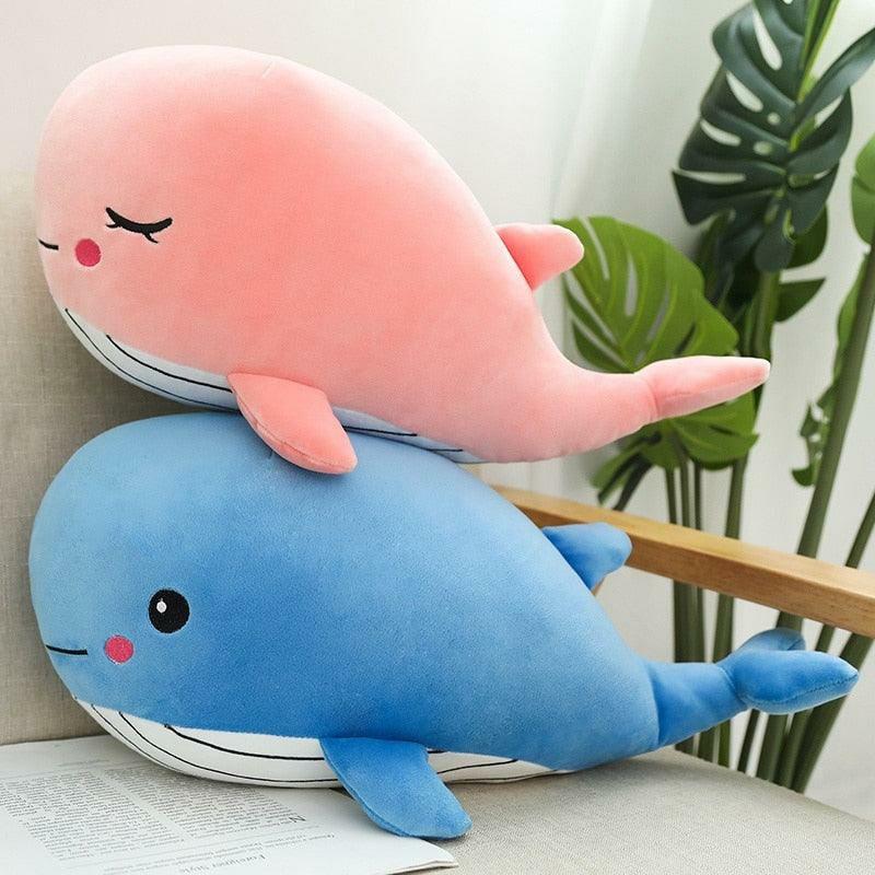 Animals Soft Whale Stuffed Animal Pillow | 14In | Whales Animals (T-Z) Animals