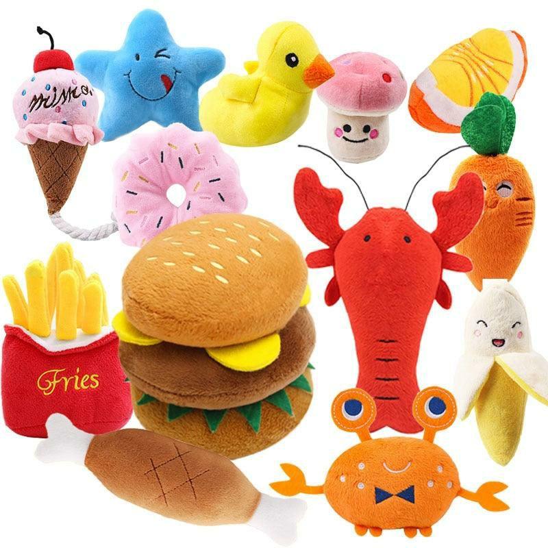 Animals Super Cute Plush Squeaky Dog Toys | Dogs Animals (C-E) Animals