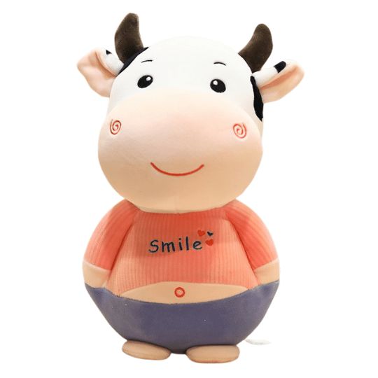 Animals The Happy Smiling Cow Plushie | 8In | Cows Animals (C-E) Animals