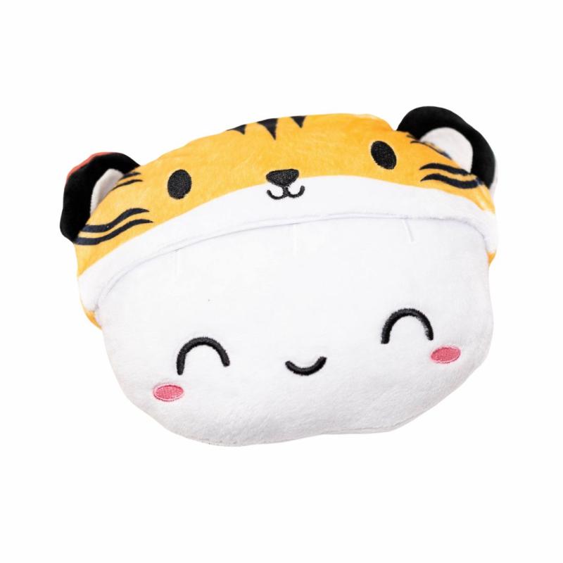 Animals Wonton In A Million – Steamie with Tofu the Tiger Hat – Stuffed Plush | Lions Animals (K-O) Animals