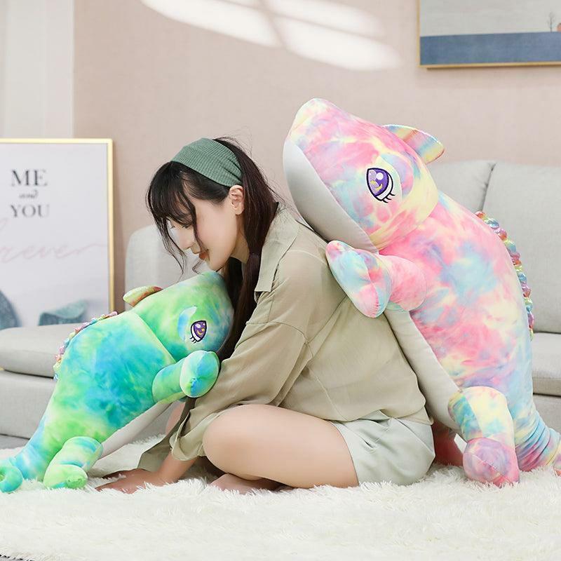 Animals Giant Colored Chameleon Plush Pillow | 47In | Chameleons Animals (C-E) Animals