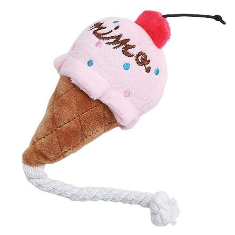 Animals Puppy & Cat Ice Cream Cone Chew Toy | Cats Animals (C-E) Animals