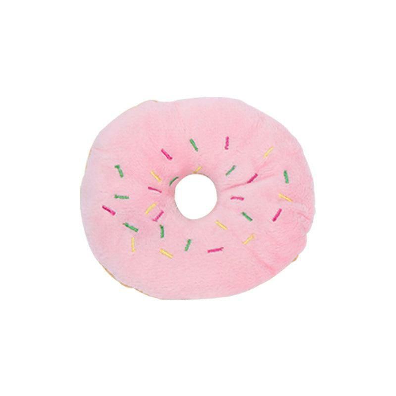 Animals Cute Donut Plush Dog Toy | 11cm | Dogs Animals (C-E) Animals