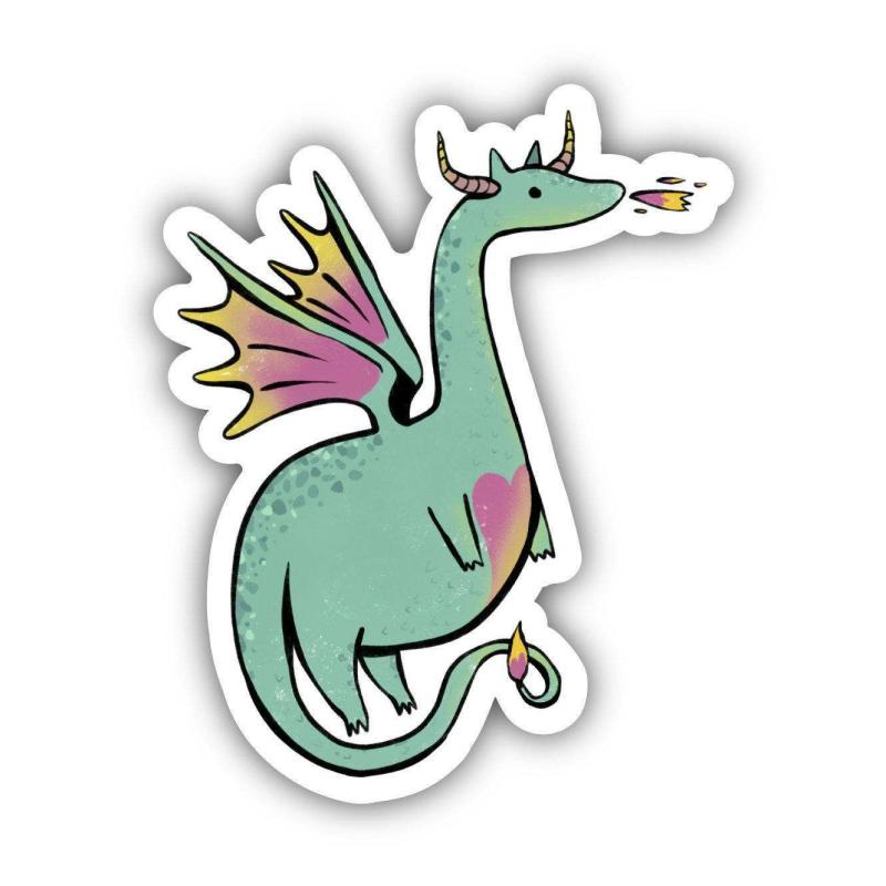 Animals Dragon Fairytale Sticker | Dragons Animals (C-E) Animals