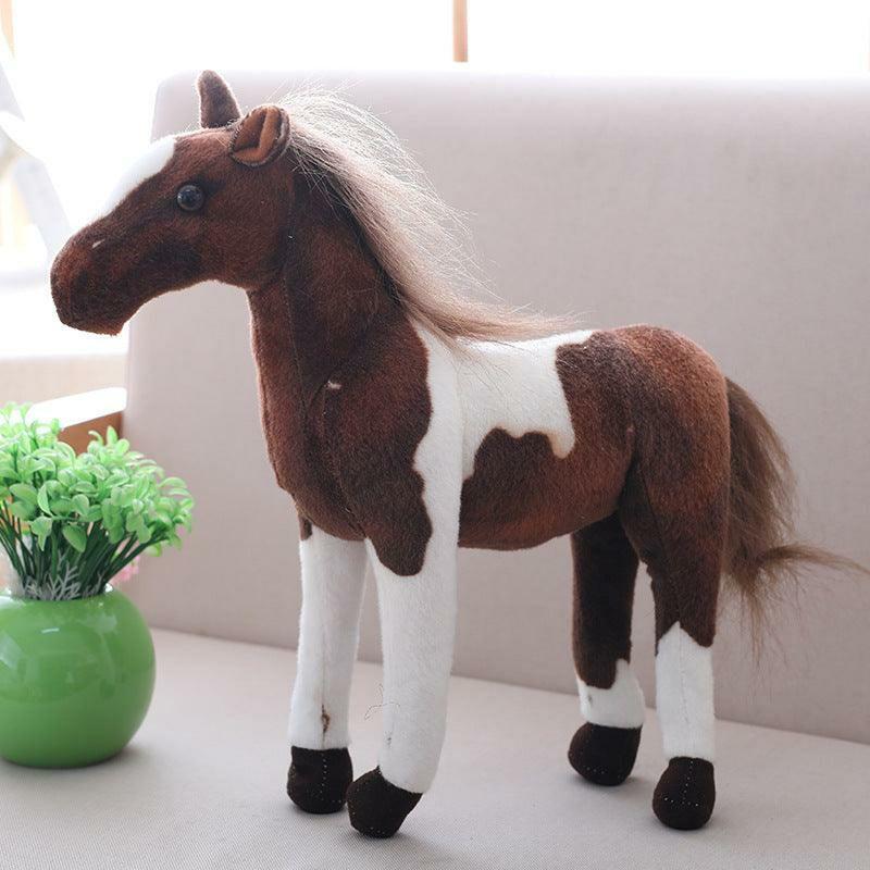 Animals 12"-24" Simulation Horse Plush Toys, Great Gifts for Horse Lovers | Horses Animals (F-H) Animals