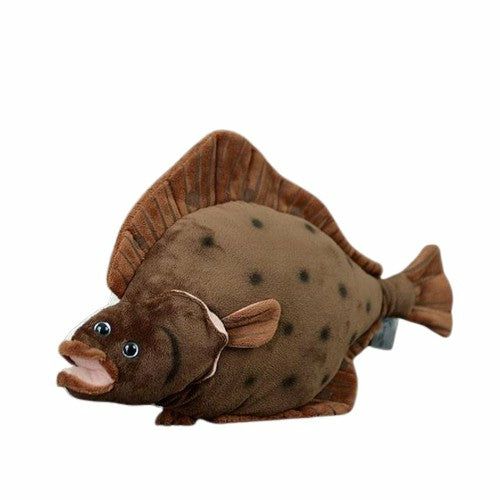 Animals 17" Flounder Plush Toy, Lifelike, Realistic Fish Plush Toys Stuffed Animal Dolls | Fish Animals (F-H) Animals