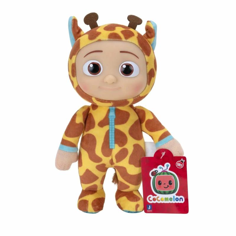 Animals CoComelon JJ Costume 8-Inch Plush – JJ Giraffe | Giraffe Animals (F-H) Animals