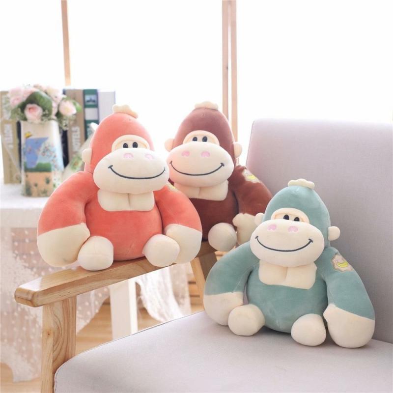 Animals Kawaii Gorilla Stuffed Animal Plush Toy | 11In | Monkeys